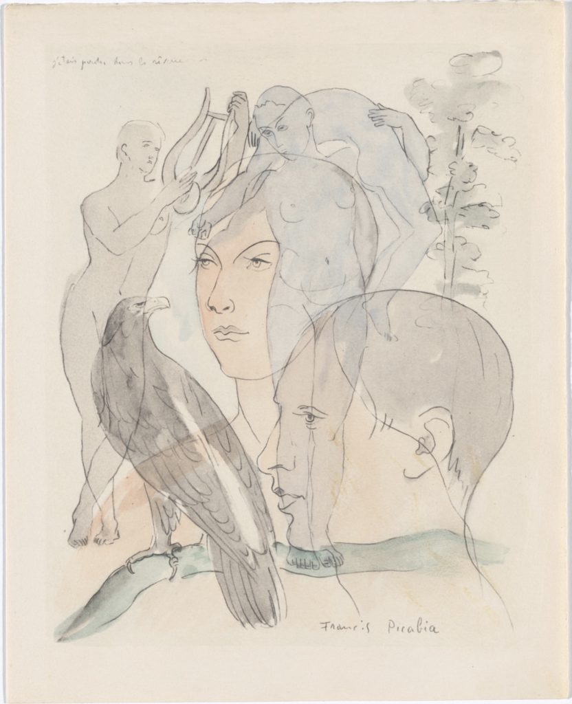 J’étais perdu dans la rêverie par Francis Picabia