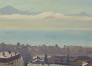 Le Léman depuis Lausanne par Albert Marquet