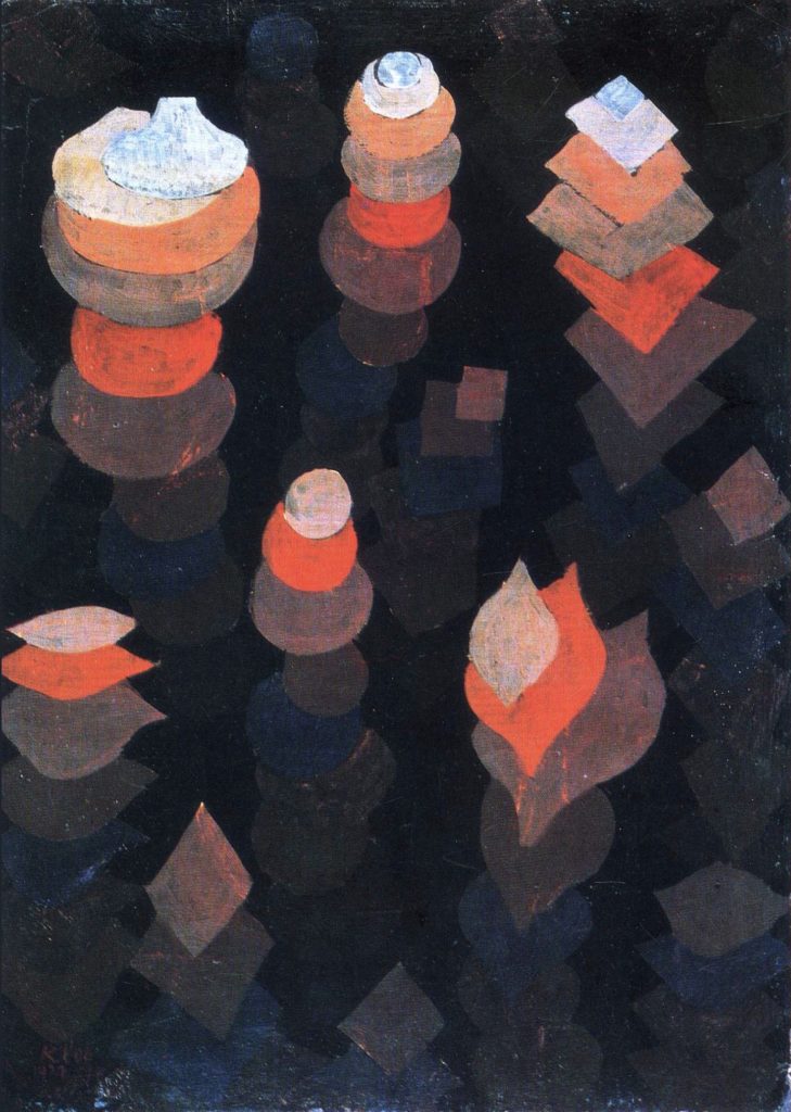 Croissance des plantes nocturnes par Paul Klee 
