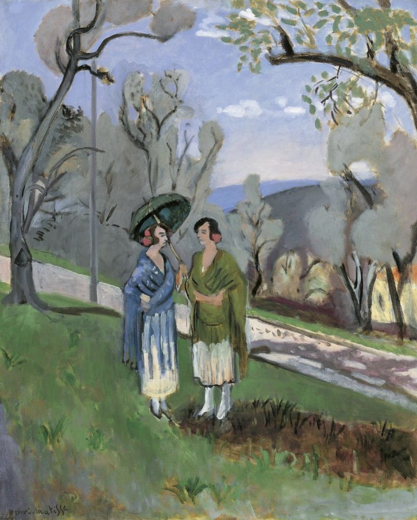 Conversation sous les oliviers par Henri Matisse