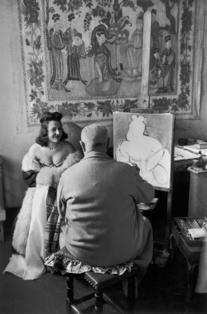 Henri Matisse photographié par Henri Cartier-Bresson 