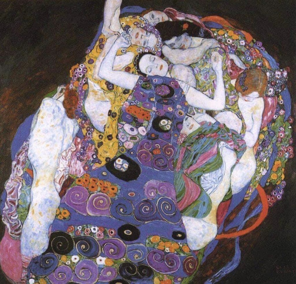 La jeune fille, par Gustav Klimt