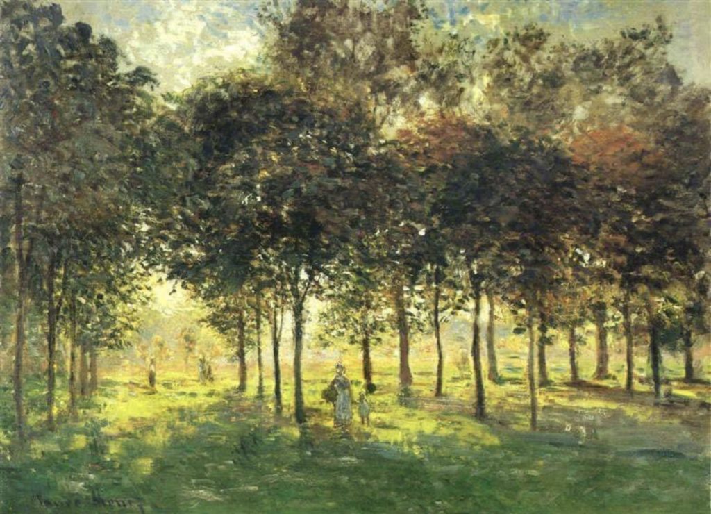 Promenade à Argenteuil de Claude Monet