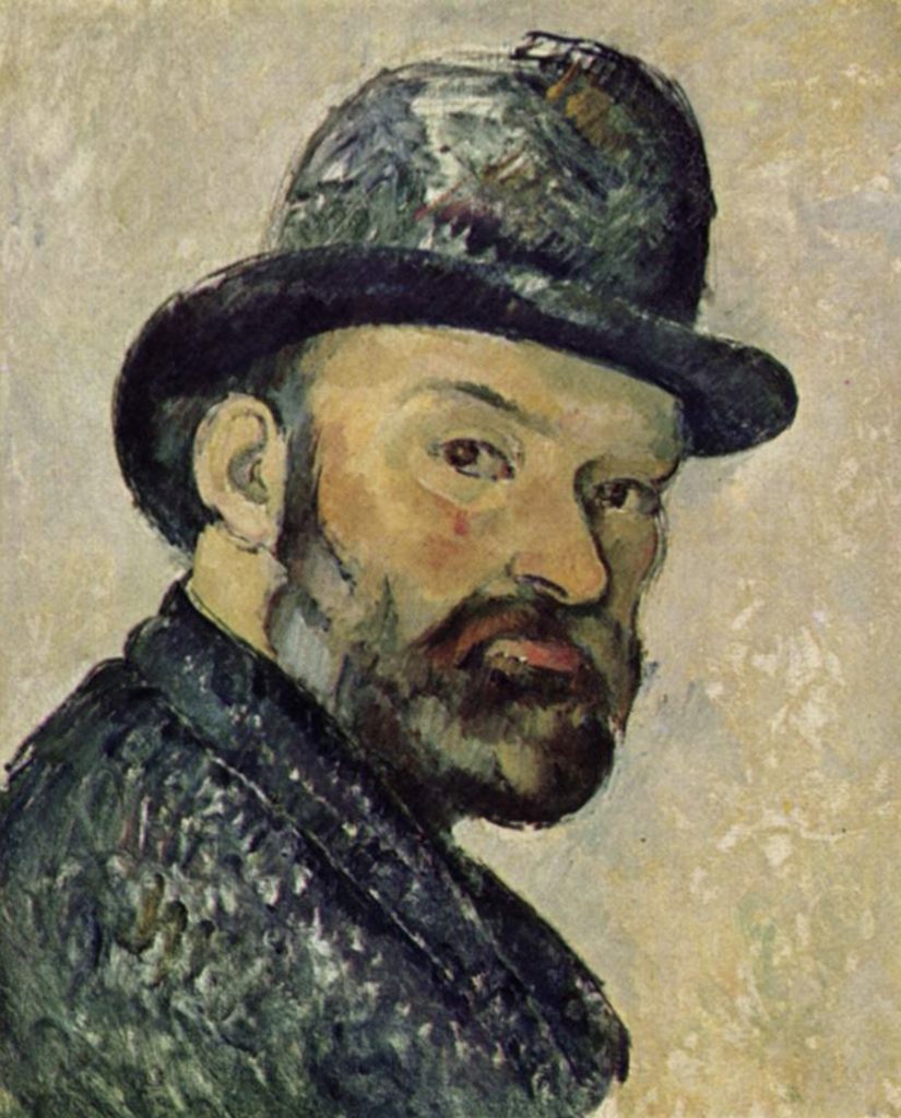 Autoportrait de Paul Cézanne 