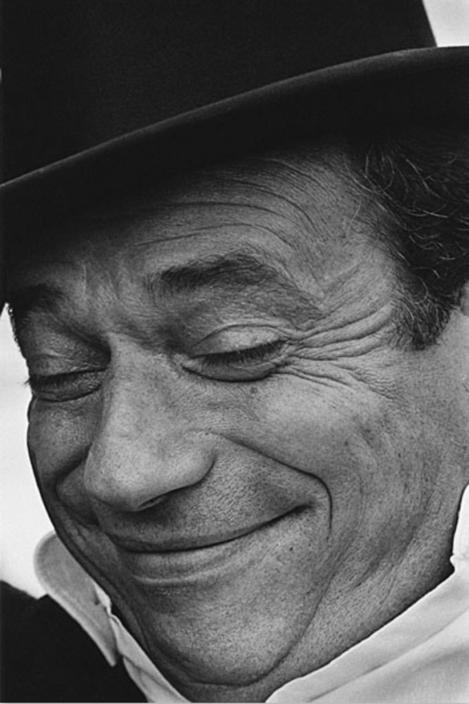 Yves Montand par Jeanloup Sieff