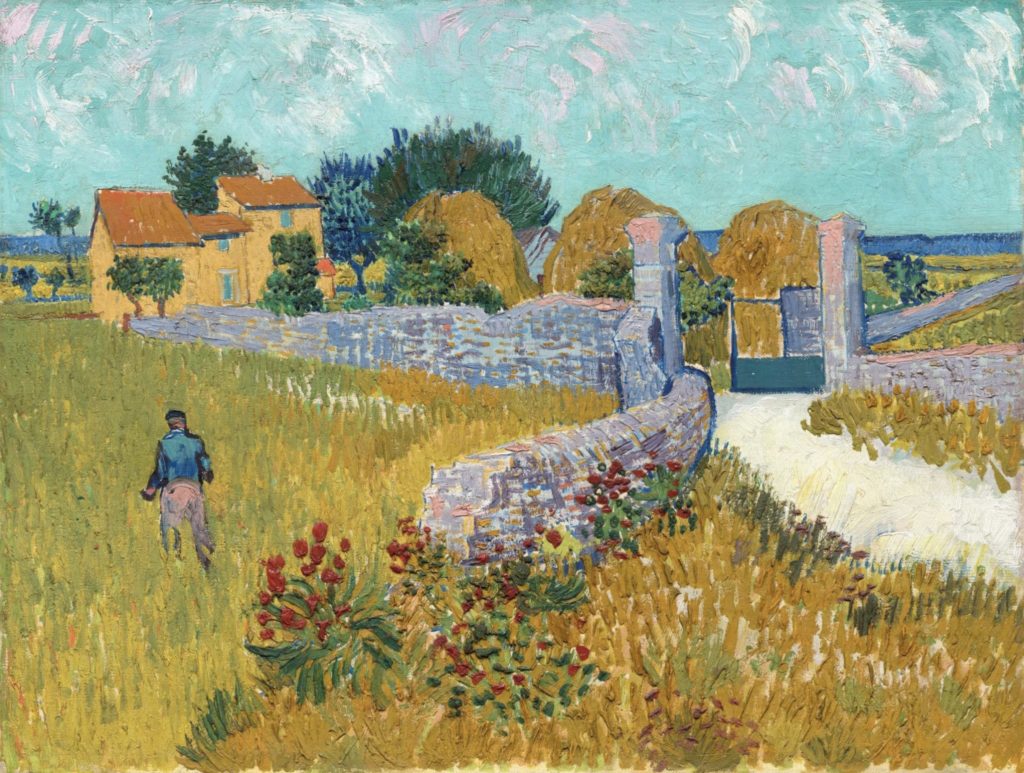 Ferme en Provence par Vincent van Gogh