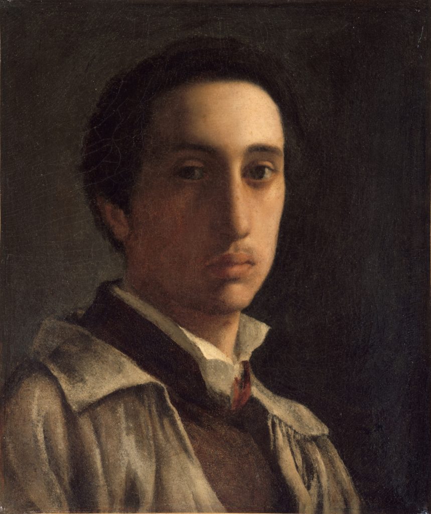 Autoportrait d’Edgar Degas