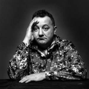 Coluche par Jeanloup Sieff