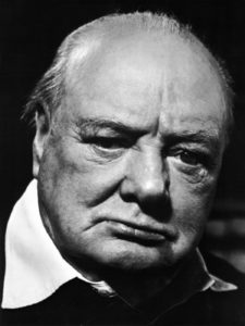 Winston Churchill par Philippe Halsman