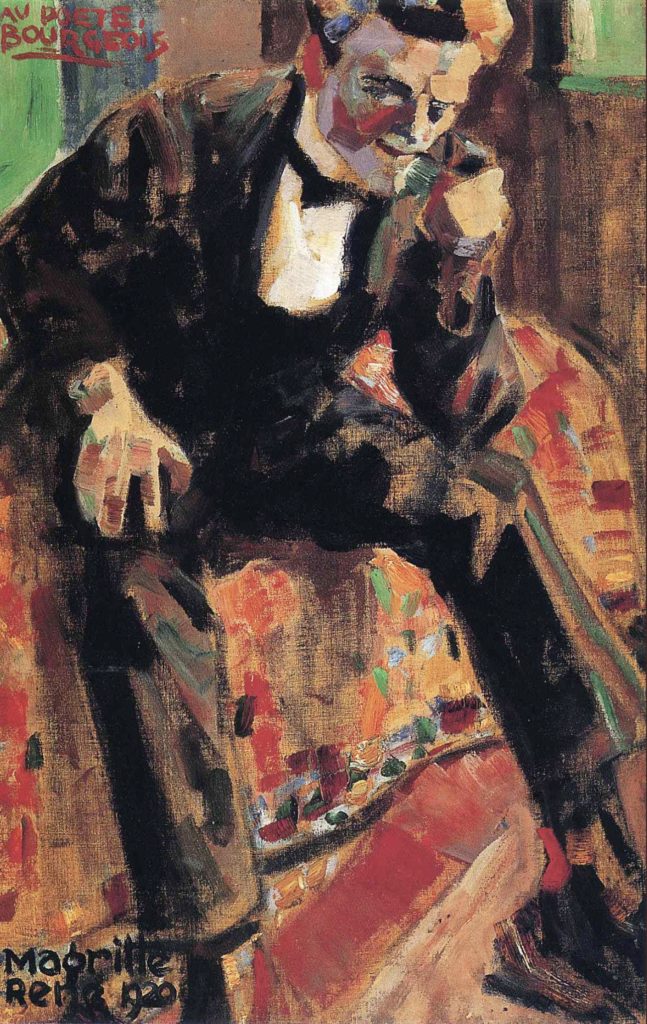 Portrait de Pierre Bourgeois par René Magritte