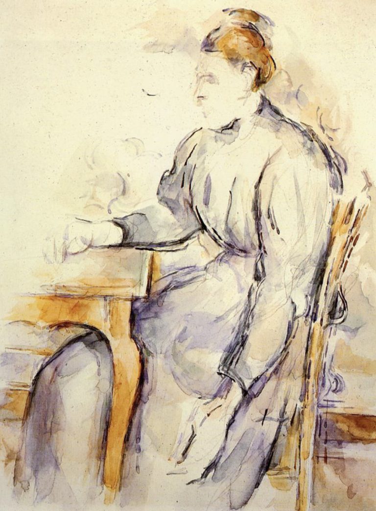 Femme assise de Paul Cézanne
