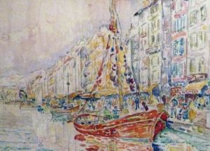 Le vieux port de Marseille par Paul Signac