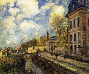 Usine de Sèvres par Alfred Sisley