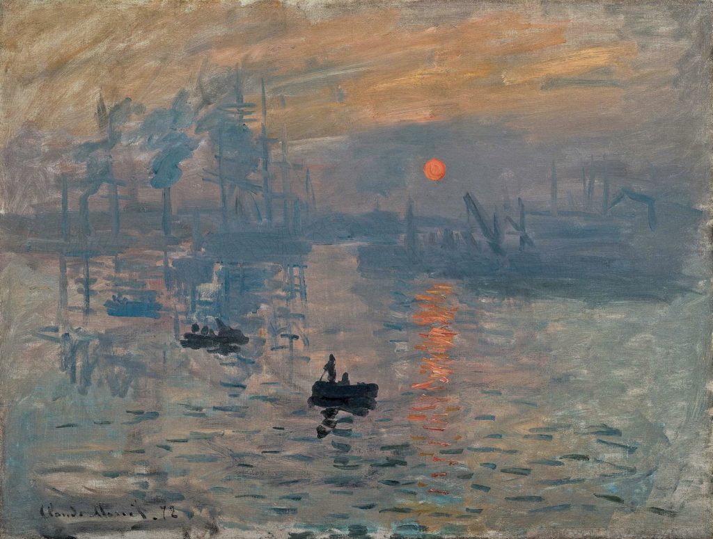 Impression, soleil levant par Claude Monet