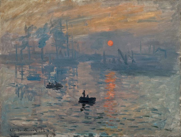 Impression, soleil levant par Claude Monet