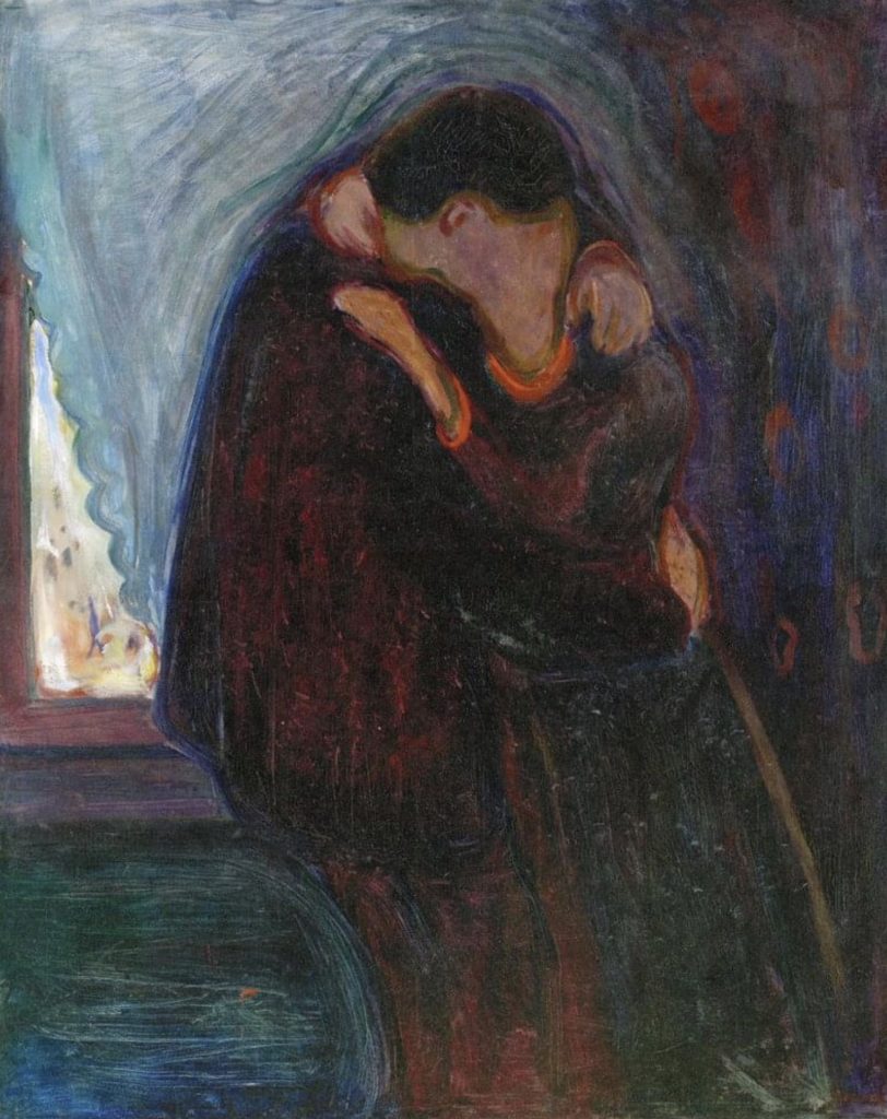 Le baiser d’Edvard Munch