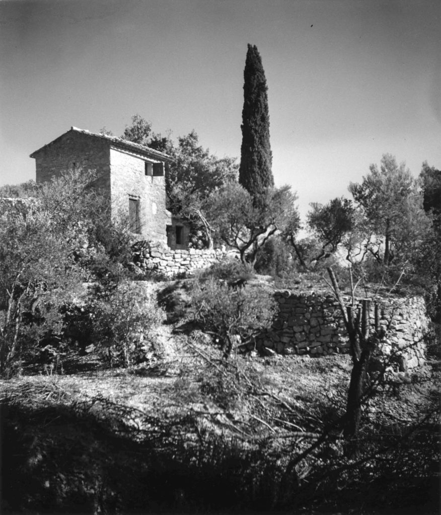 L’atelier de Paul Cézanne,  à Aix-en-Provence photo de Robert Doisneau