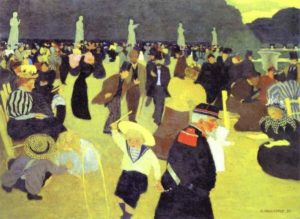 Jardin du Luxembourg par Félix Vallotton