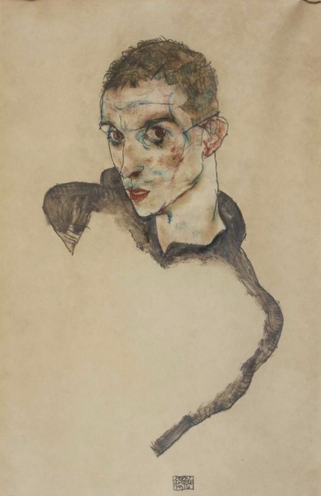 Autoportrait d’Egon Schiele