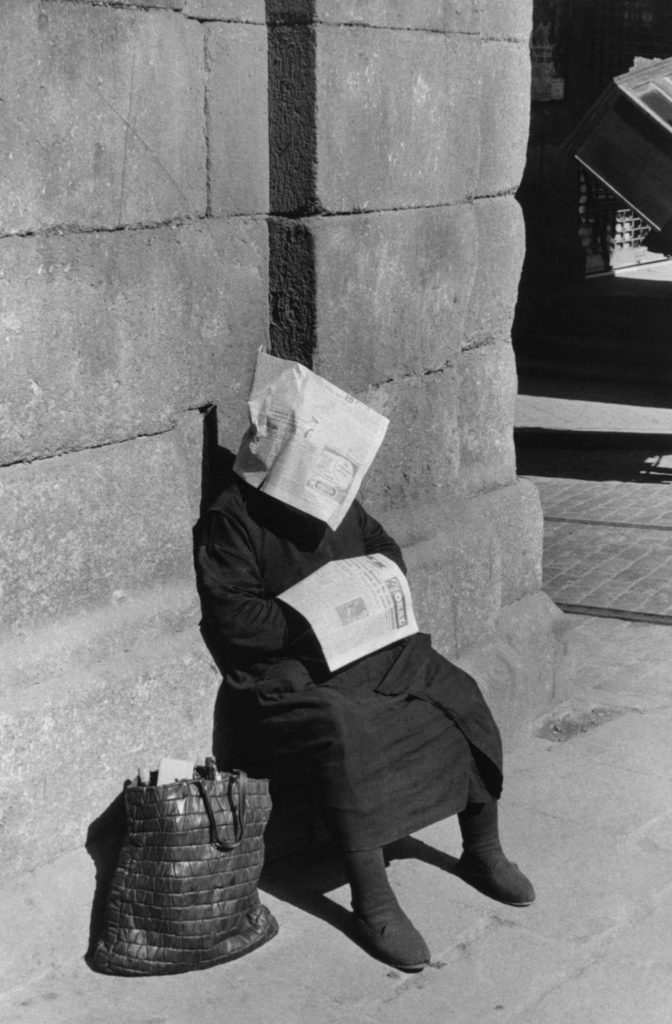 Madrid en 1955, photo d’Inge Morath 