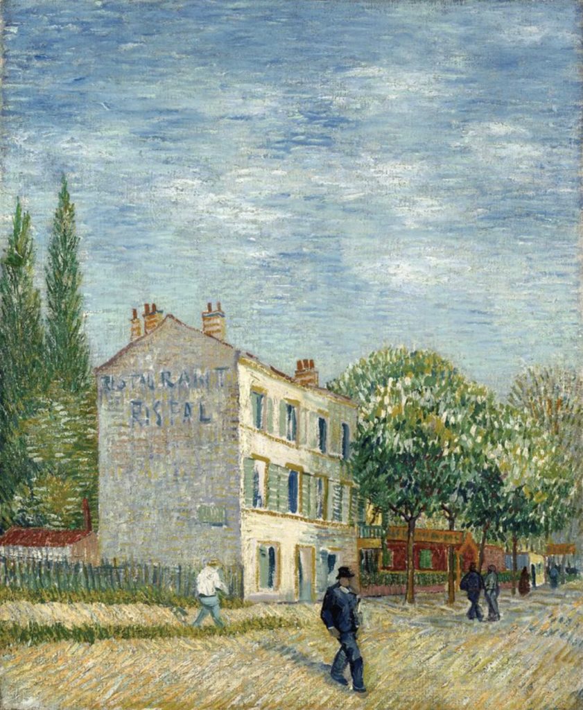 Le restaurant Rispal à Asnières par Vincent van Gogh