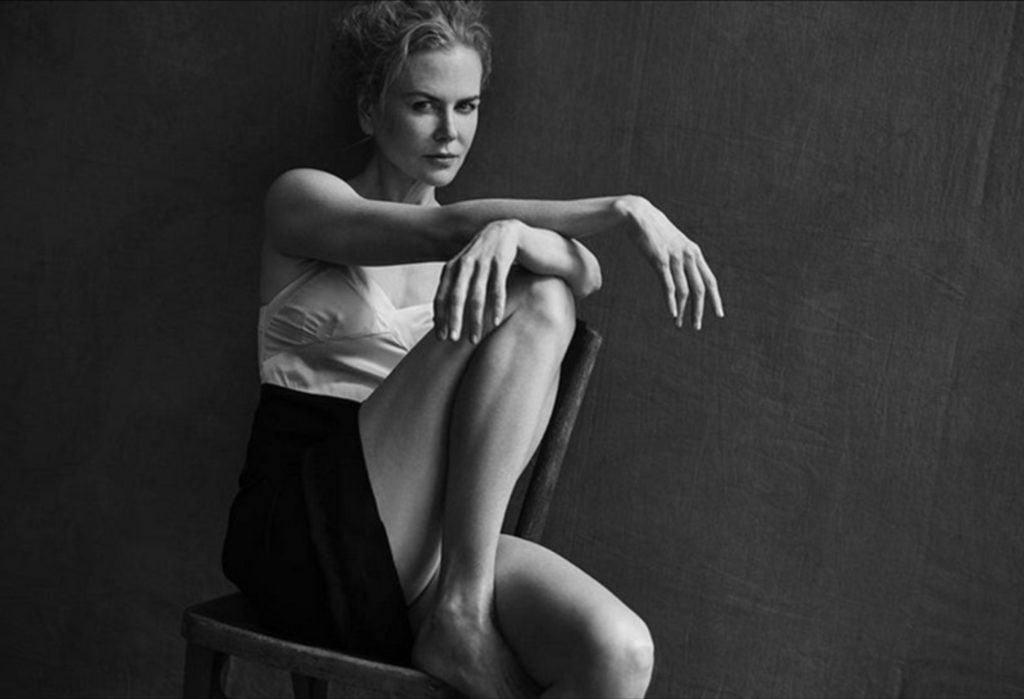 Nicole Kidman photographiée en par Peter Lindbergh
