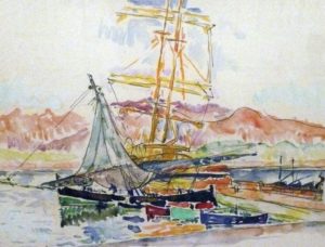 Ajaccio par Paul Signac