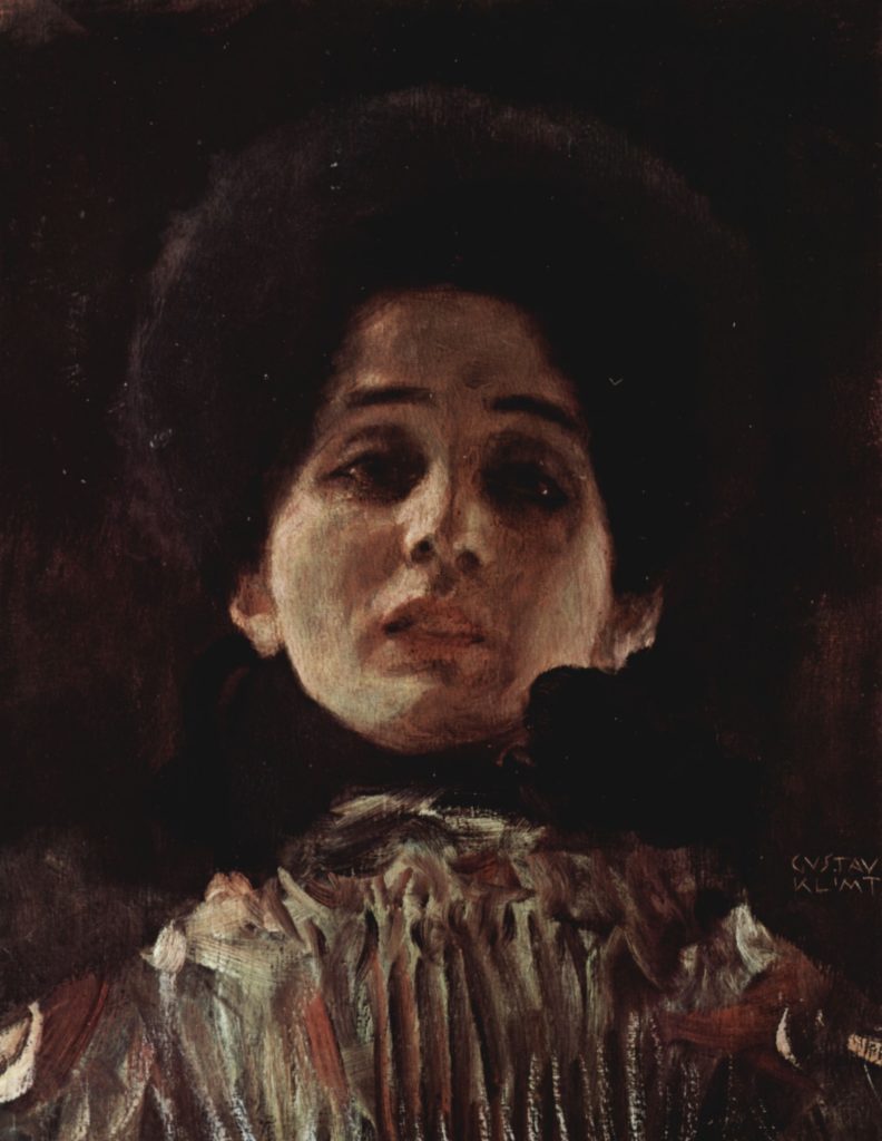 Portrait de femme par Gustav Klimt