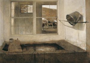 Spring fed par Andrew Wyeth