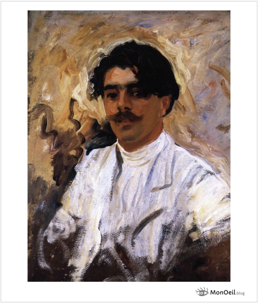 Portrait de Francisco Bernareggi par John Singer Sargent 