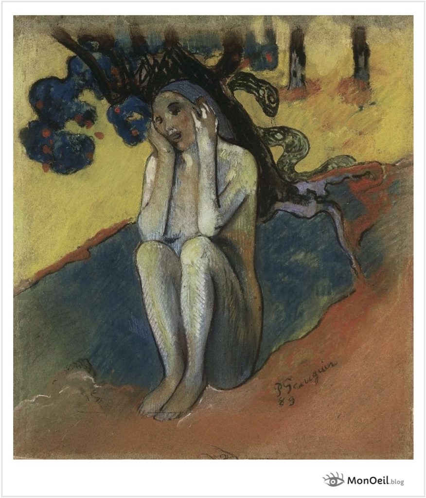 Ève Breton (I) par Paul Gauguin