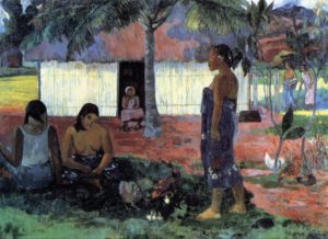 Pourquoi es-tu en colère de Paul Gauguin