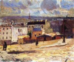 Vue depuis Montmartre, Paris par Raoul Dufy