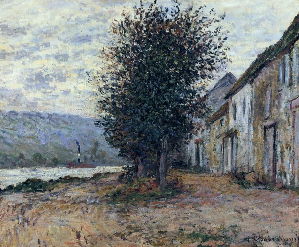 Bords de Seine de Claude Monet