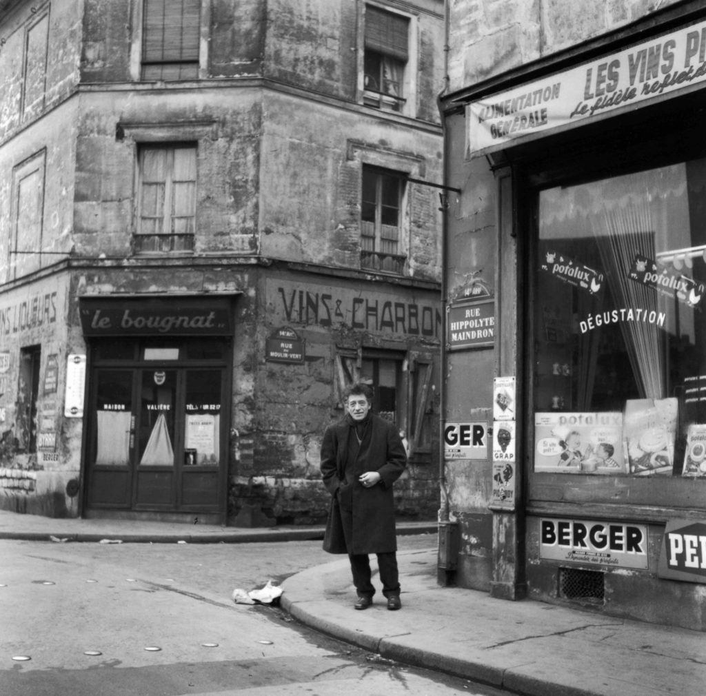 Alberto Giacometti photographié par Robert Doisneau