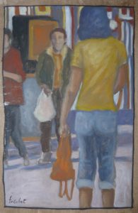 Le sac orange par Olivier Fréchet