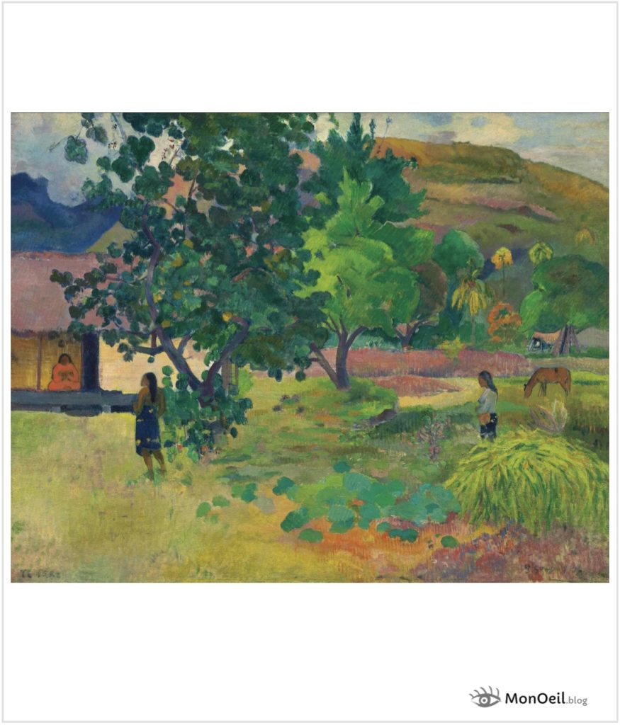 Te Fare (la maison) par Paul Gauguin