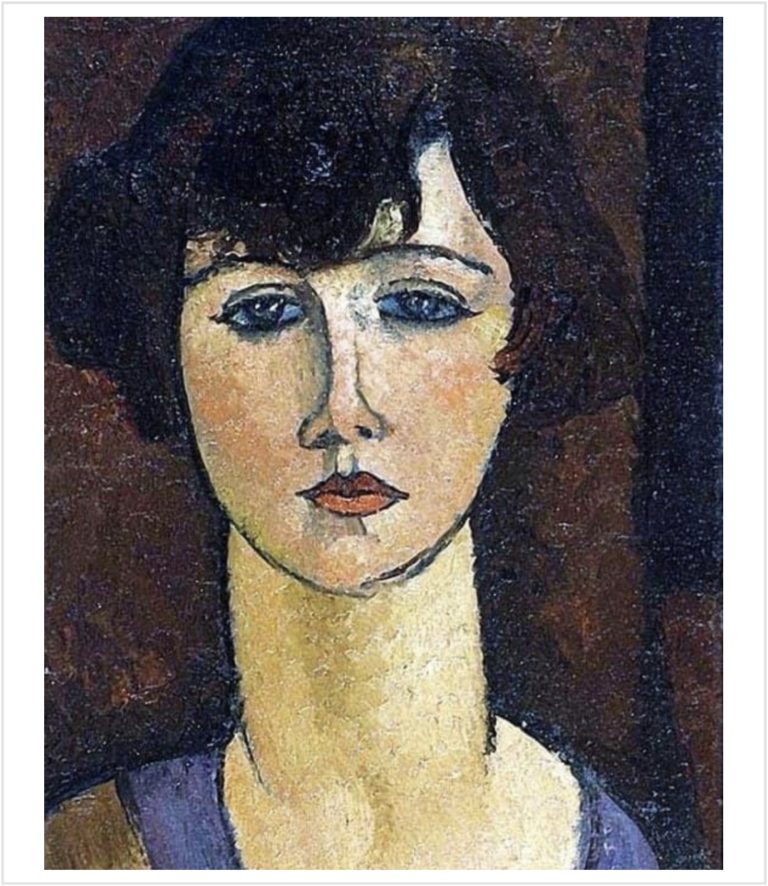 Portrait d’Élisabeth Fuss-Amoré par Amedeo Modigliani