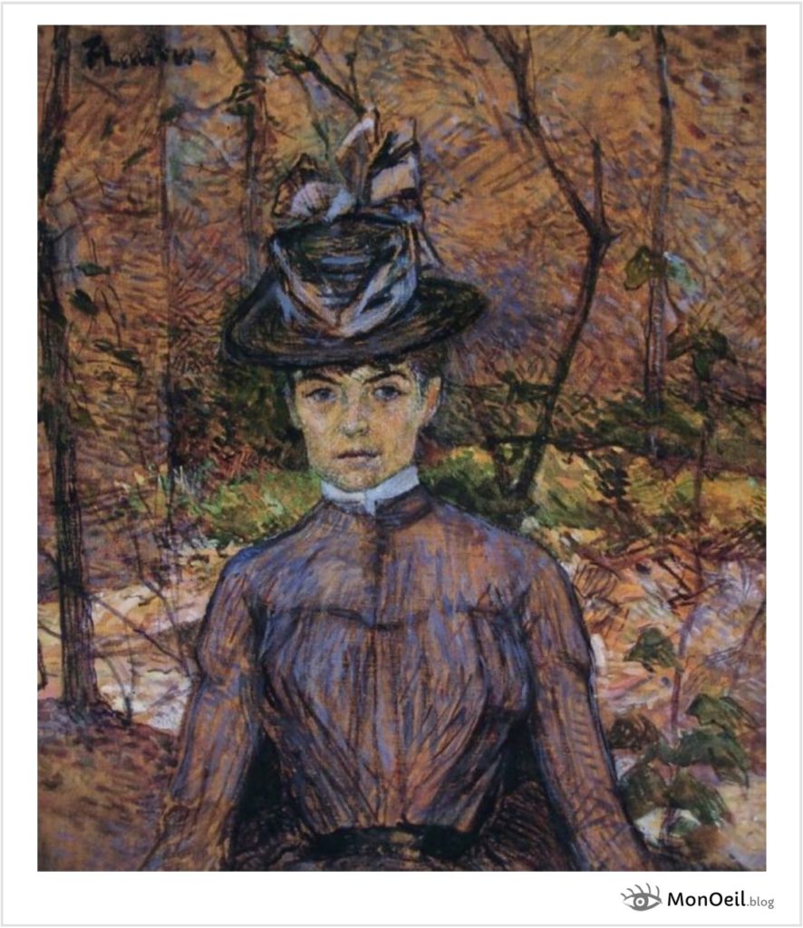 Portrait de Suzanne Valadon par Henri de Toulouse-Lautrec