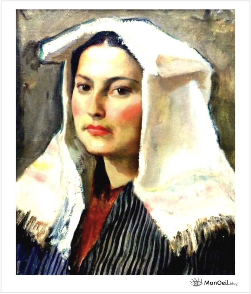 Portrait de Ciociara (env. 1910) par Umberto Coromaldi