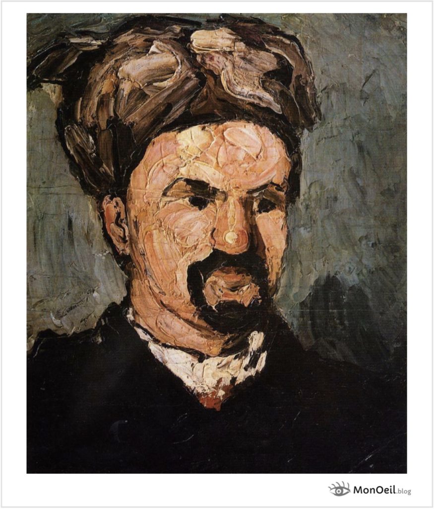 Portrait de l’oncle Dominique par Paul Cézanne