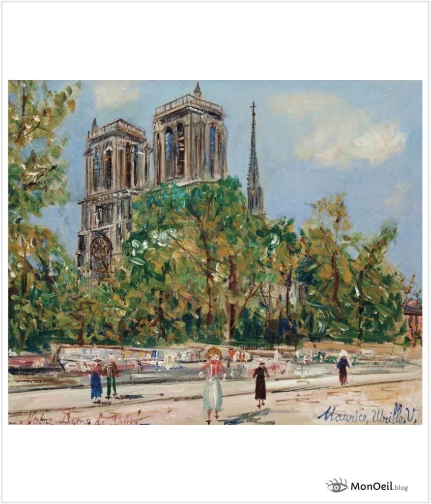 Notre-Dame de Paris Par Maurice Utrillo