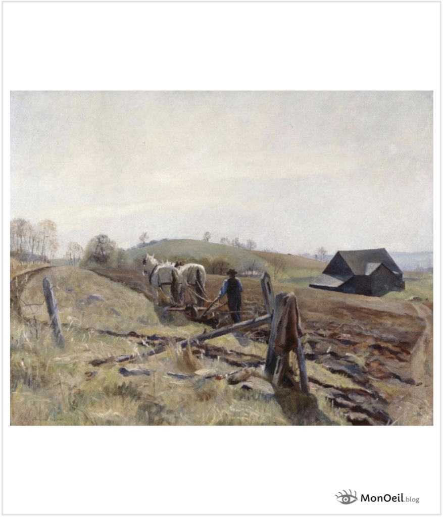 Paysage de printemps à Kuerners (1933)