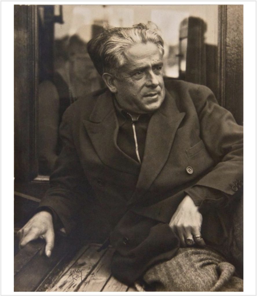 Portrait de Francis Picabia, photo de Man Ray