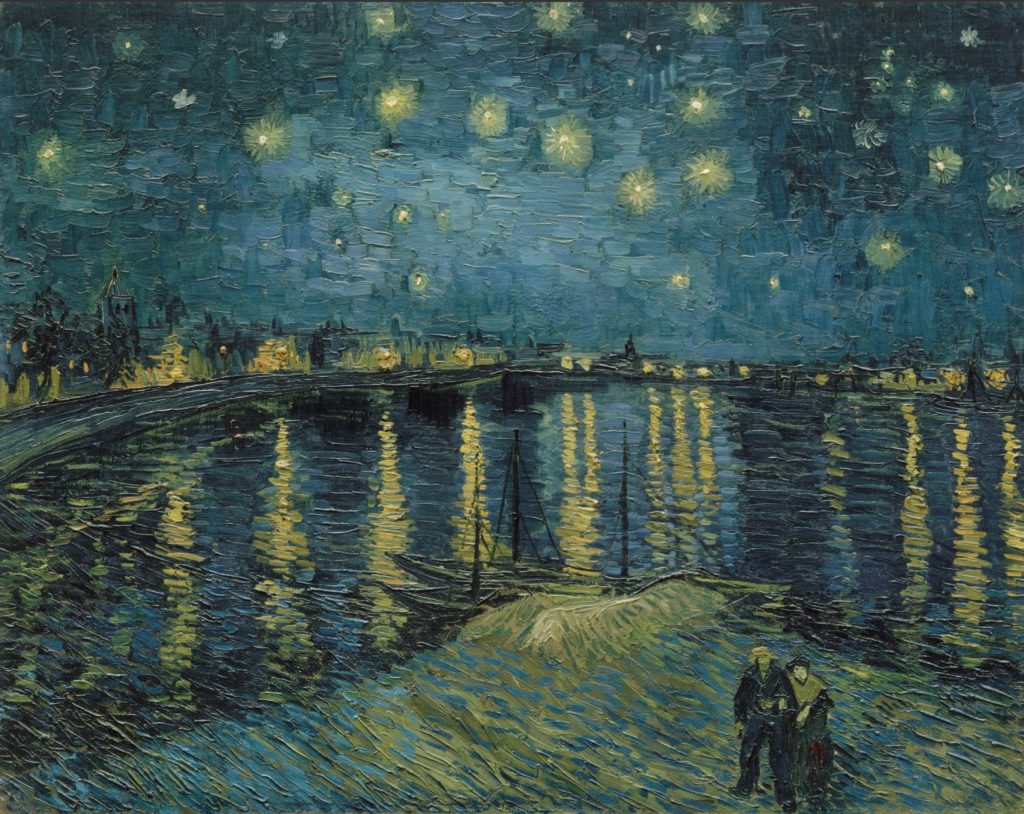 La nuit étoilée (1988) Par Vincent van Gogh