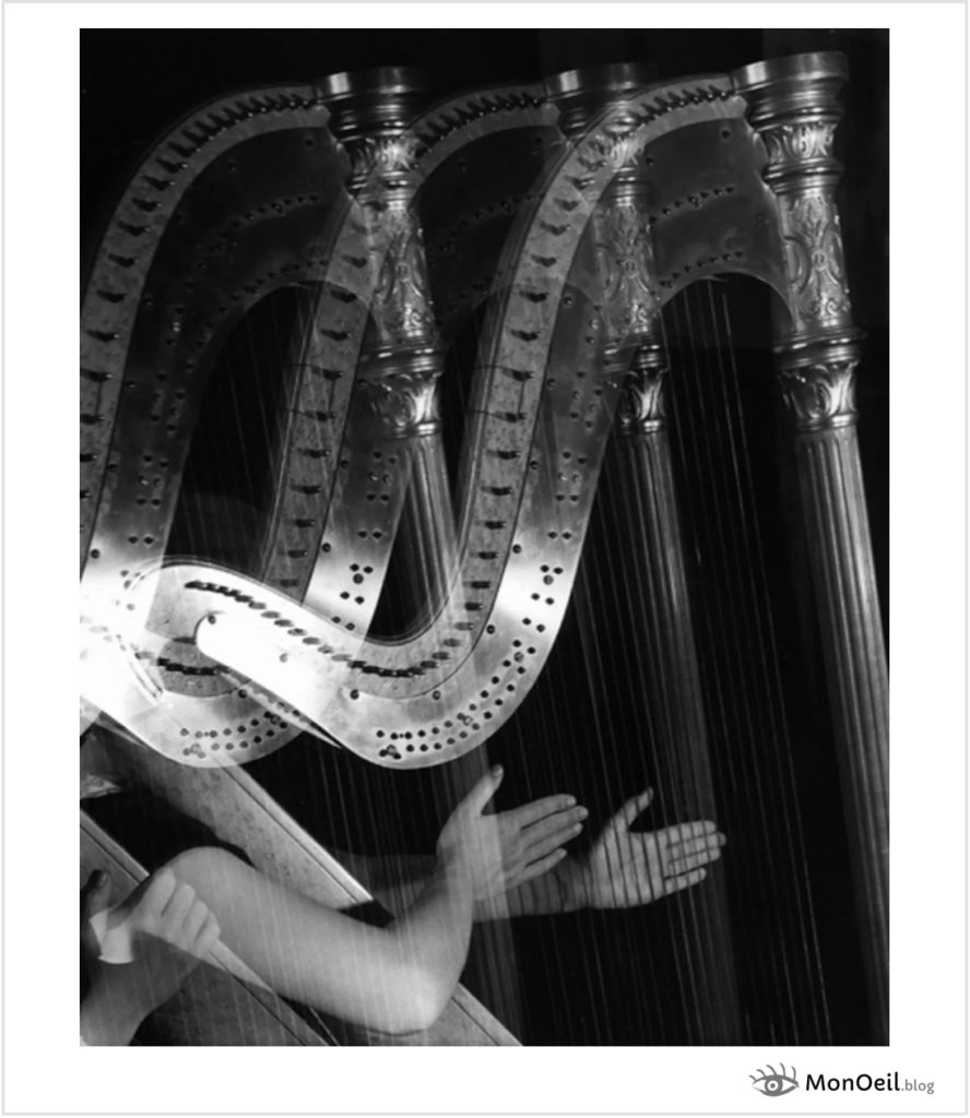 Trois harpes (1935), photo d’Imogen Cunningham