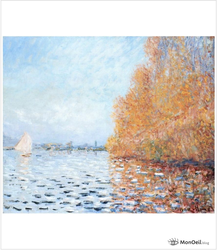 La Seine à Argenteuil par Claude Monet