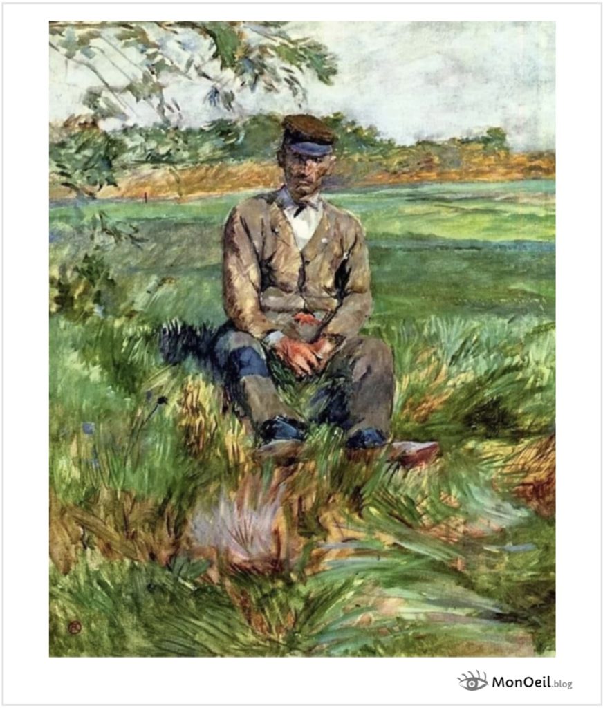Le laboureur de Celeyran par Henri de Toulouse-Lautrec