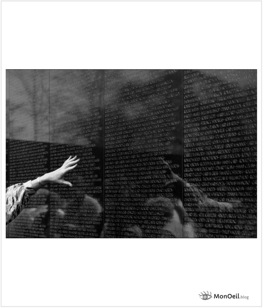 Vietnam Memorial, Washington, photo d’Erich Hartmann