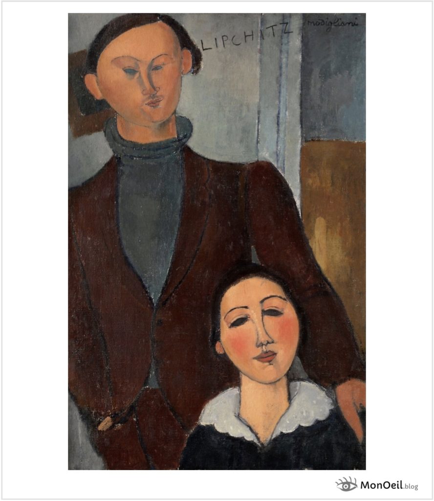 Jacques et Berthe Lipchitz par Amedeo Modigliani
